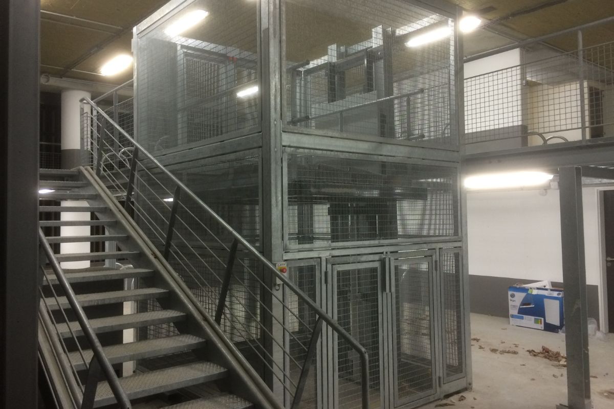 Monte-charge sur mesure